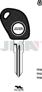 JMA TP00FI-13.P5 (Silca GT15RBT0 / Errebi T00GB14RP)