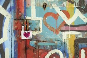 ABUS T65AL/40 MyLove Herz - Strand