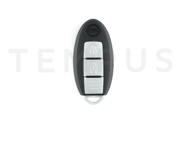 KEYLINE EL NISSAN 06 - Nissan keyless smart daljinac 3 tastera, aftermarket, Hitag AES 4A PCF7945M, 434 MHz