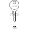 DOM-1I Cilindričan ključ (Silca DM8R / Errebi DM15R) 12865