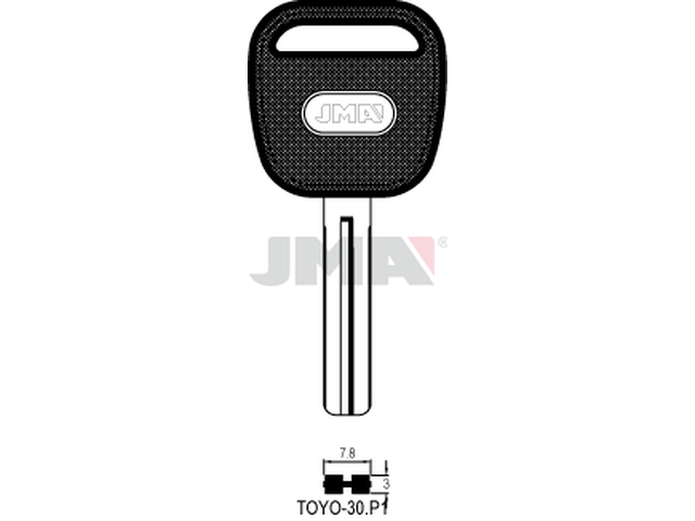 TOYO-30.P1 (Silca TOY48P / Errebi TY47P80) 13807