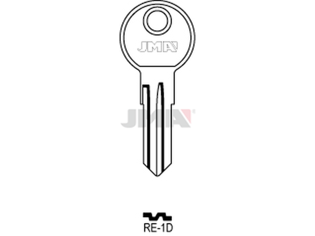 RE-1D Cilindričan ključ (Silca REN1R / Errebi RN8R) 13625
