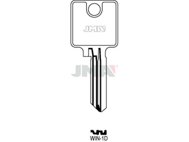 WIN-1D Specijalan ključ (Silca TO11/Errebi TK23) 20147