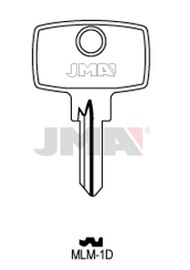 JMA MLM-1D Cilindričan ključ (Errebi MLM11/Silca MLM2)