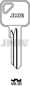 JMA VB-3D Cilindričan ključ