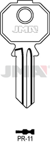 JMA PR-11 Cilindričan ključ (Silca PF2 / Errebi PS4N)