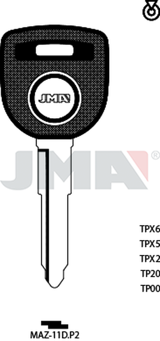 JMA TP00MAZ-11D.P2 (Silca MAZ24RTE / Errebi T00MZ23RPA)