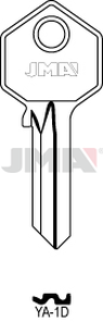 JMA YA-1D Cilindričan ključ (Silca YA226 / Errebi YI5D)