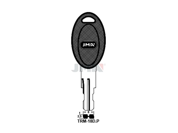 TRM-18D.P (Silca  TM1RP) 19065