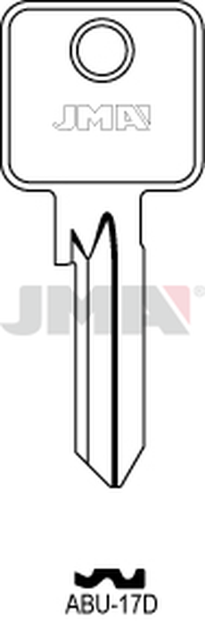 JMA ABU-17D Cilindričan ključ (Silca CS85, CS46 / Errebi AU5DQ, C5DQ )