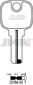 JMA DOM-30 Specijalan ključ (Silca DM21 / Errebi DM27)