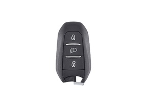 OSTALI EL PEUGEOT 09 A - Peugeot AES handsfree smart daljinac 3 tastera, aftermarket, Hitag AES 433MHz