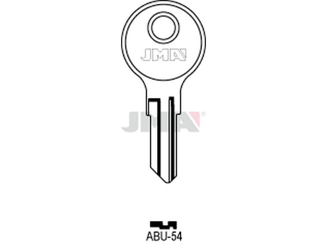 ABU-54 Cilindričan ključ (Silca AB35R / Errebi AU81R ) 12486