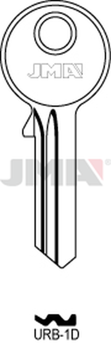 JMA URB-1D Cilindričan ključ (Errebi URB5D)