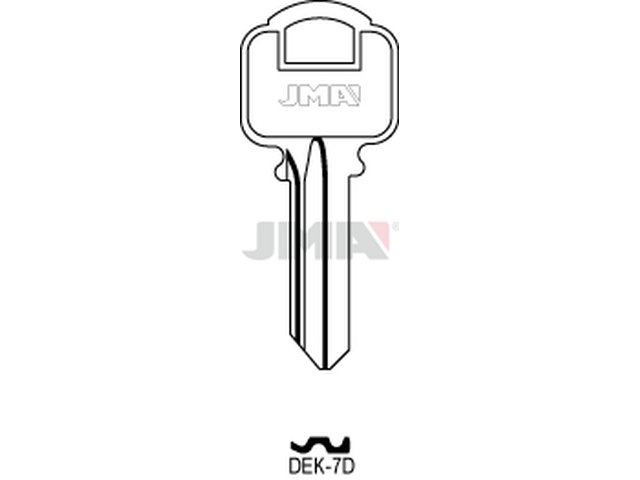 DEK-7D Cilindričan ključ (Silca DK9R) 14875