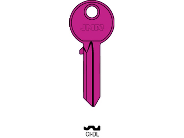 CI-DL LILA Cilindričan ključ (Silca CS206, AB1, CS206 / Errebi C5D,AU5D, C5D) 14185