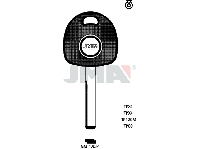 TP00GM-49.DP (Silca GM45TE / Errebi T00GM37P) 13855