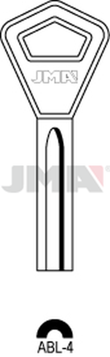 JMA ABL-4 Specijalan ključ (Silca AY3P / Errebi AB3)