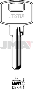 JMA DEK-4 Specijalan ključ (Silca DK1 / Errebi DKB11)
