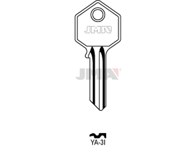 YA-3I Cilindričan ključ (Silca YA7R / Errebi YI5PS) 14105