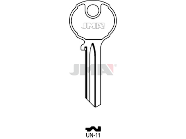 UN-11 Cilindričan ključ (Silca UNI3 / Errebi UN19) 14014