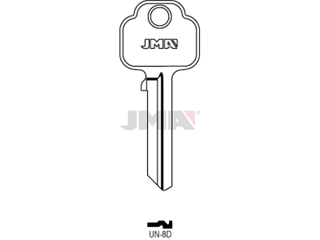 UN-8D Cilindričan ključ (Silca UNI32 / Errebi UN25D) 14015