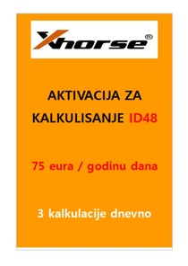 AKTIVACIJA XHORSE ID48 1 GODINA
