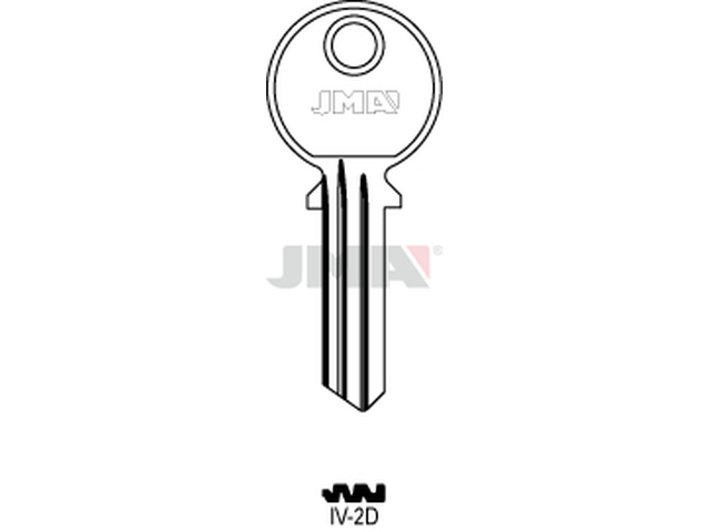 IV-2D Cilindričan ključ (Silca AKR8 / Errebi WSA3) 13266