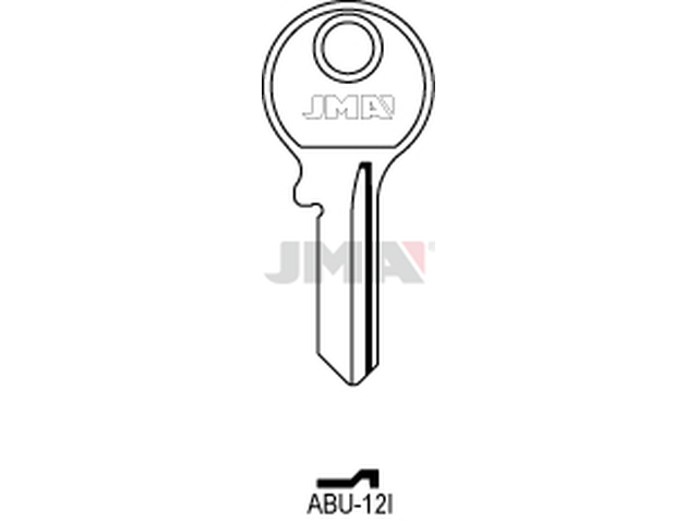 ABU-12I Cilindričan ključ (Silca AB13 / Errebi AU13 ) 12456