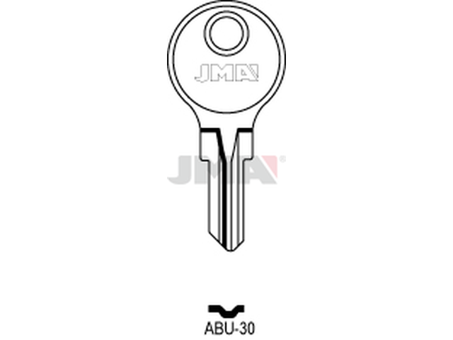 ABU-30 Cilindričan ključ (Silca AB39R / Errebi AU56R  ) 12474