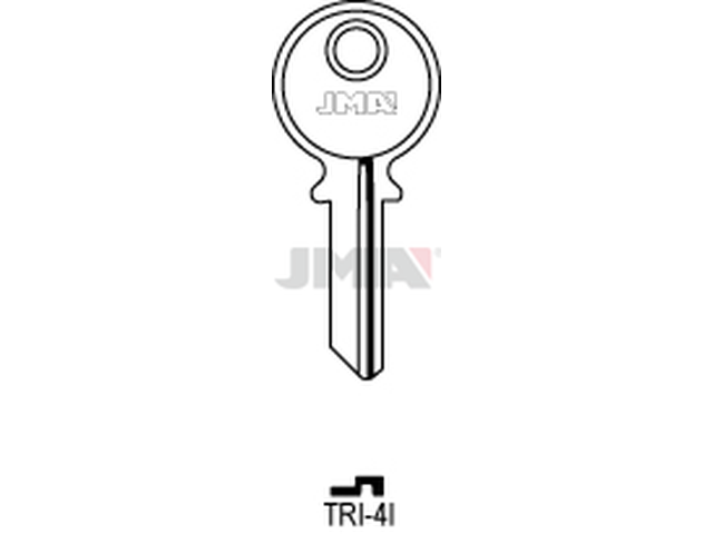 TRI-4I Cilindričan ključ (Silca TL10R / Errebi TR10) 13964
