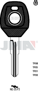 JMA TP00NE-35.P3 (Silca NE77RT0 / Errebi T00NE80P)