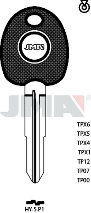 JMA TP00HY-5.P1 (Silca HYN10T0 / Errebi T00HYN6P)