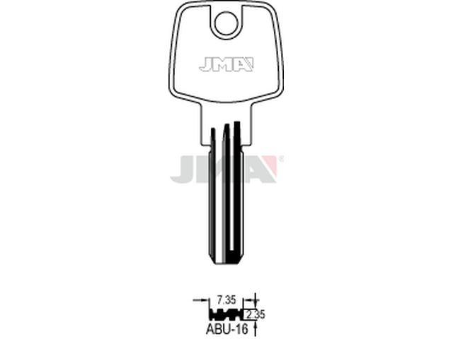 ABU-16 Specijalan ključ (Silca AB40 / Errebi AU50) 12445
