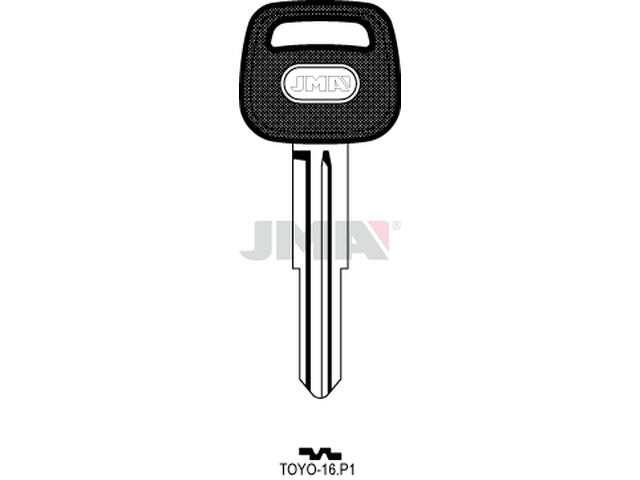 TOYO-16.P1 (Silca TOY36AP / Errebi TY33RP78) 13797