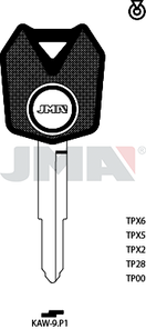 JMA TP00KAW-9.P1 (Silca KW16EH0 / Errebi T00KW18P)