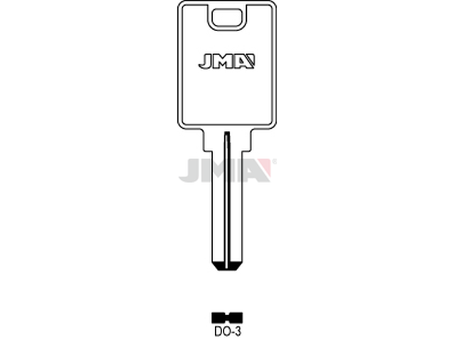 DO-3 Specijalan ključ (Silca DS6 / Errebi DO6) 12848