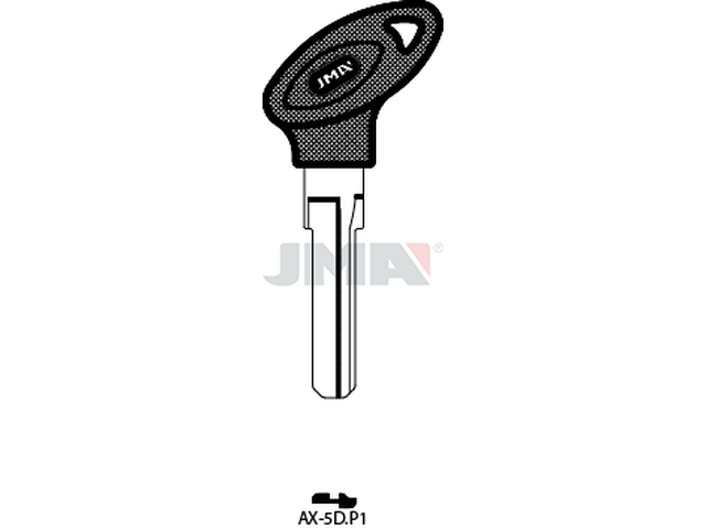 AX-5D.P1 Specijalan ključ (Silca AX9CP / Errebi AX8P170) 14858