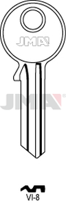 JMA VI-8 Cilindričan ključ (Silca VI3R / Errebi VS5R)