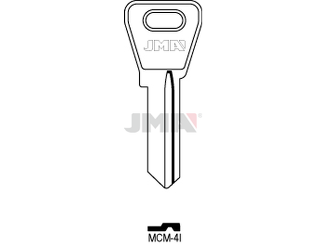 MCM-4I Cilindričan ključ (Silca MC2R / Errebi MD5D) 13447