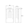 VERTICAL BOX 14 PADLOCKS 090545 Lockout kutija 14457