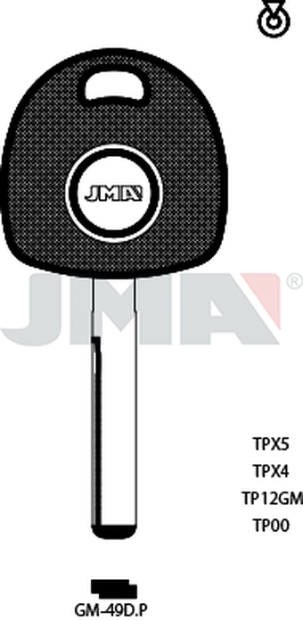 JMA TP00GM-49.DP (Silca GM45TE / Errebi T00GM37P)