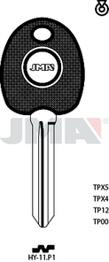 JMA TP00HY-11.P1 (Silca HYN14TE / Errebi T00KIA4P)