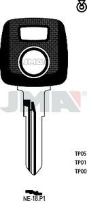 JMA TP00NE-18.P1 (Silca NE51T0 / Errebi T00NE61P)