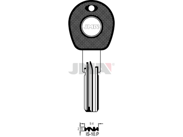 IS-10.P Specijalan ključ (Silca IE26P / Errebi AT12P) 13244