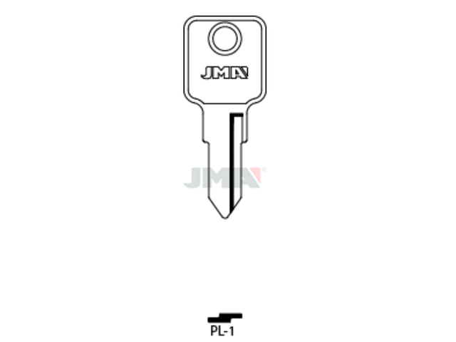 PL-1 Cilindričan ključ 17958