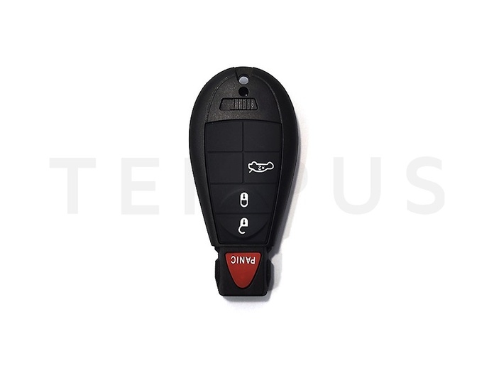 OSTALI EL CHRYSLER 01 - Chrysler Jeep Dodge daljinac 3+1 taster Aftermarket 433MHz HITAG 2 - ID46 - PCF7941