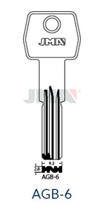 JMA AGB-6 Specijalan ključ (Silca AGB8 / Errebi AGB9)