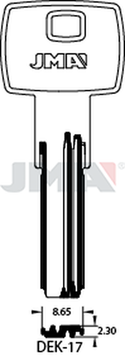 JMA DEK-17 Specijalan ključ (Errebi DKB12)