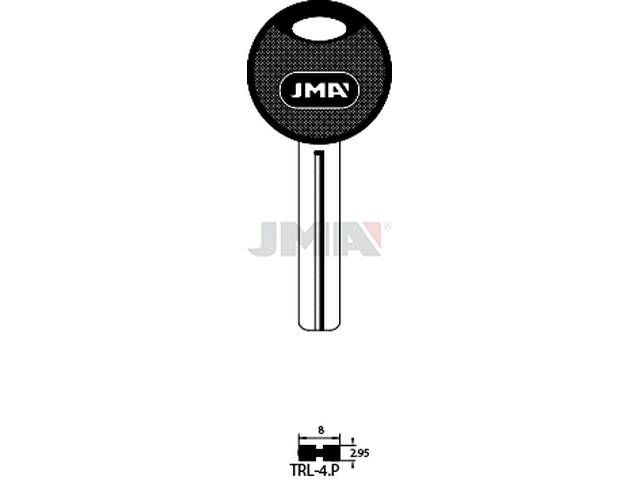 TRL-4.P Specijalan ključ (Silca TRK8DP / Errebi TK39P130) 14536